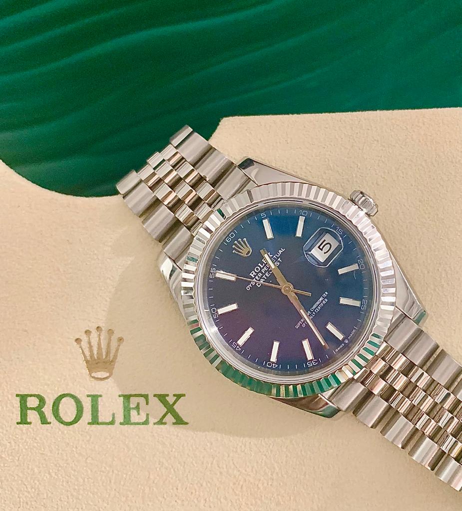 Datejust 41 outlet blu